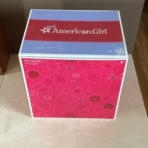 American Girl School Desk Set Empty Box